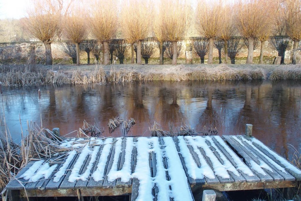 Abbaye d'Aywiers hiver