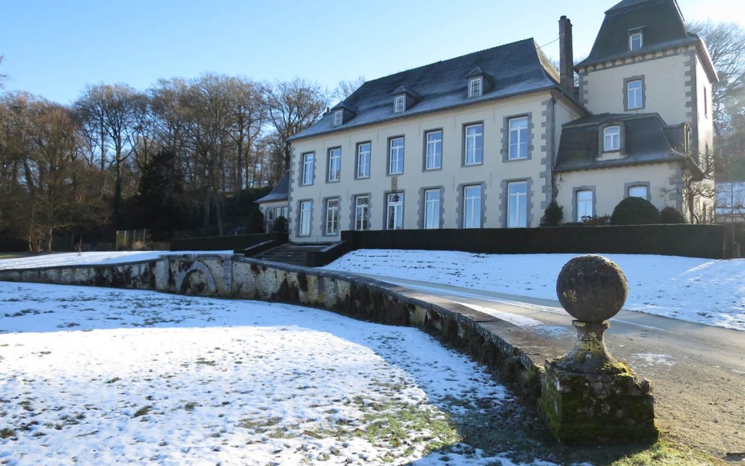 L'hiver à l Abbaye d'Aywiers