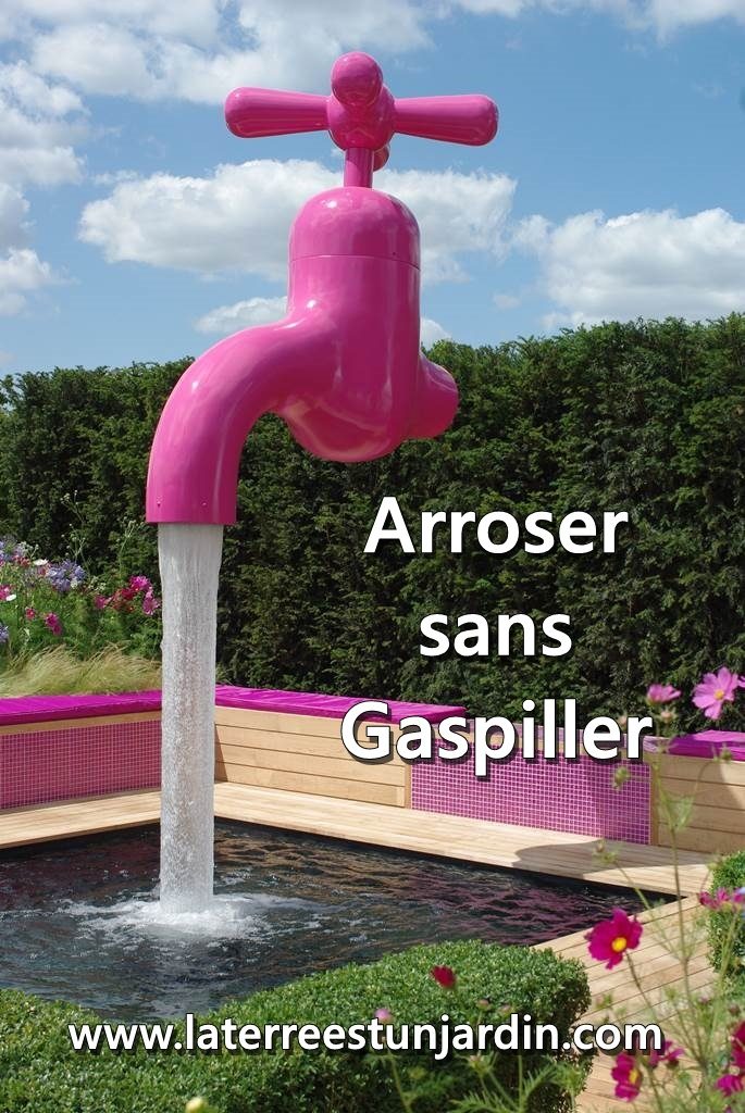 Arroser sans gaspiller