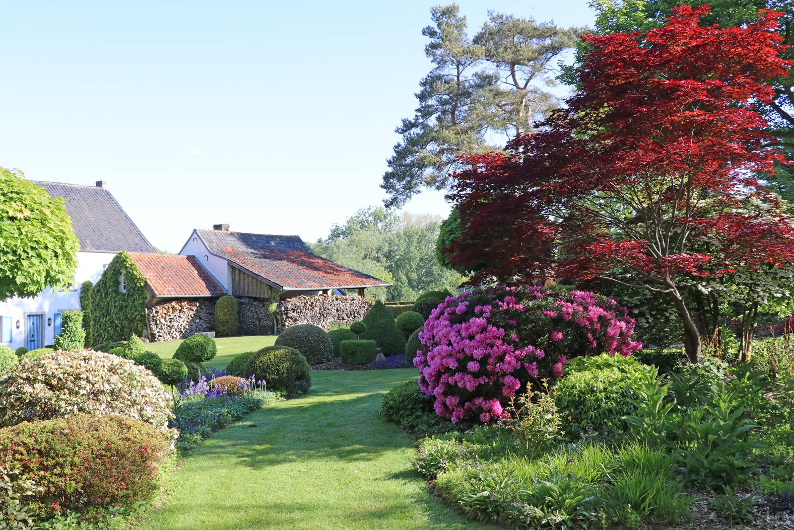 Vieux Manant jardin printemps