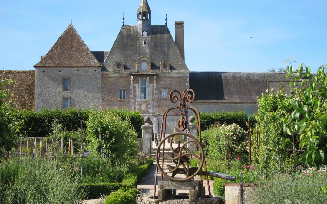 Le potager du Château de la Bussière
