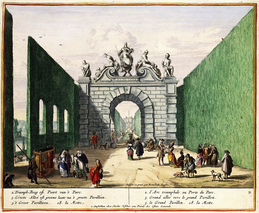 Portail des Slaves Domaine d'Enghien