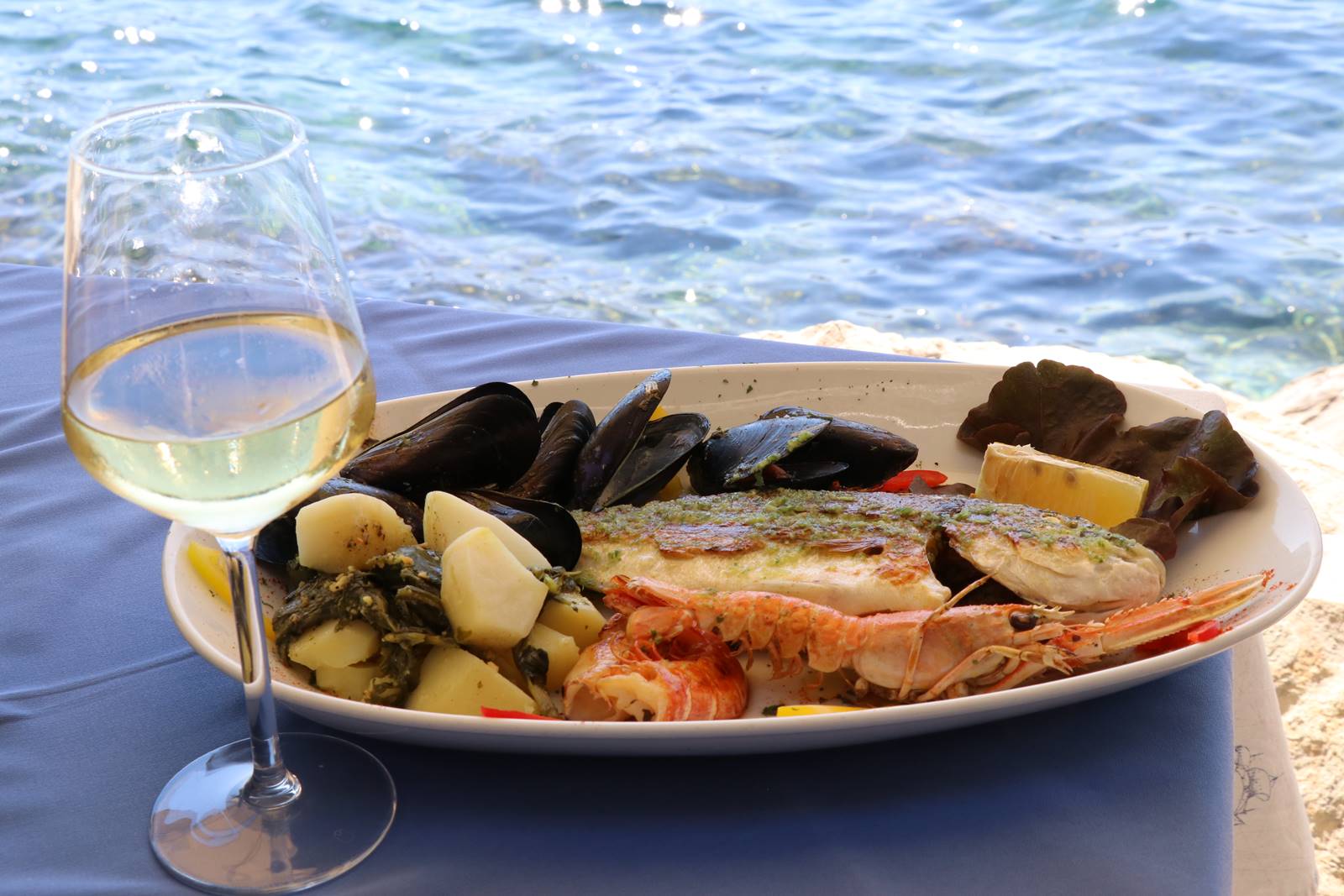 Rovinj plat de poisson