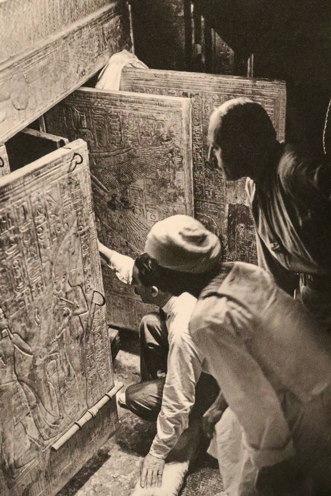 Howard Carter janvier 1923