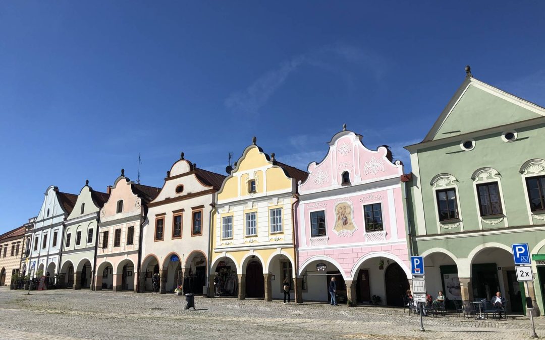 Telc, la plus belle place de Tchéquie