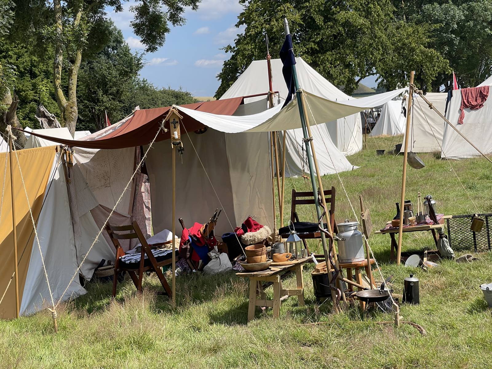 Bivouac allié Bataille de Waterloo (14)