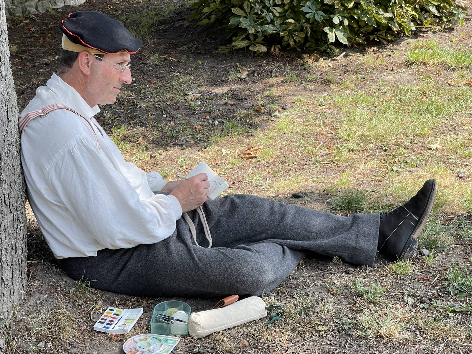 Bivouac allié Bataille de Waterloo (15)