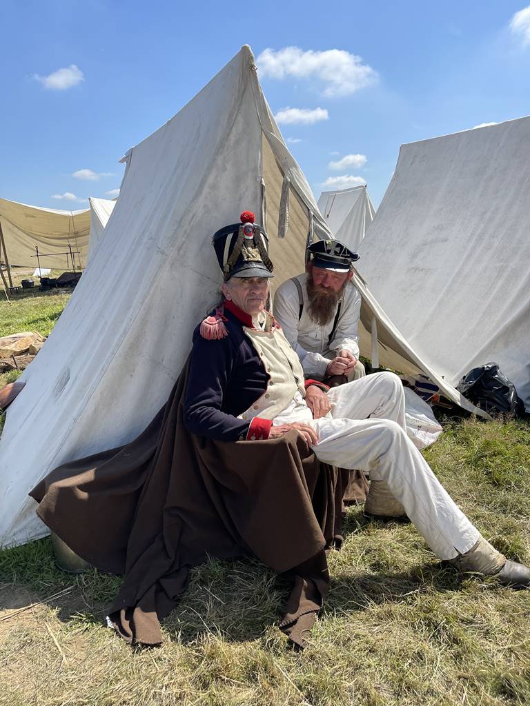 Bivouac allié Bataille de Waterloo (3)