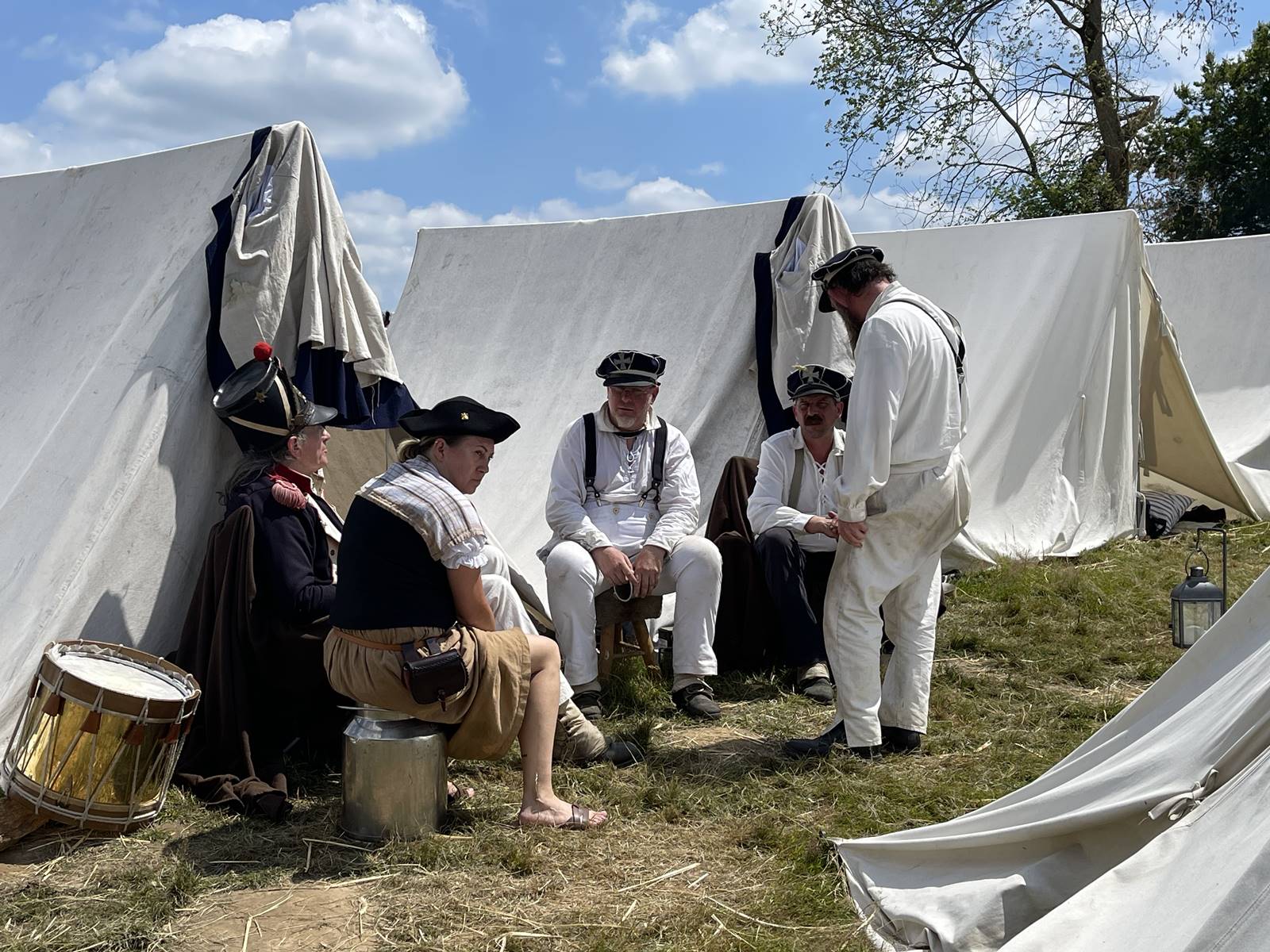 Bivouac allié Bataille de Waterloo (34)