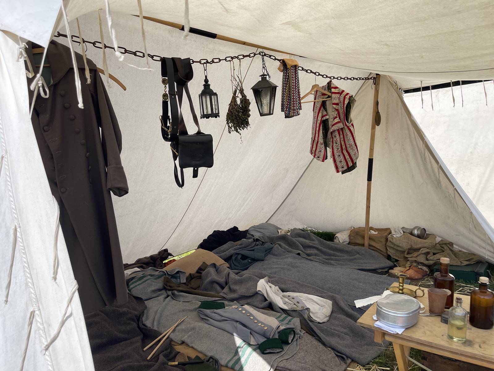 Bivouac allié Bataille de Waterloo (9)