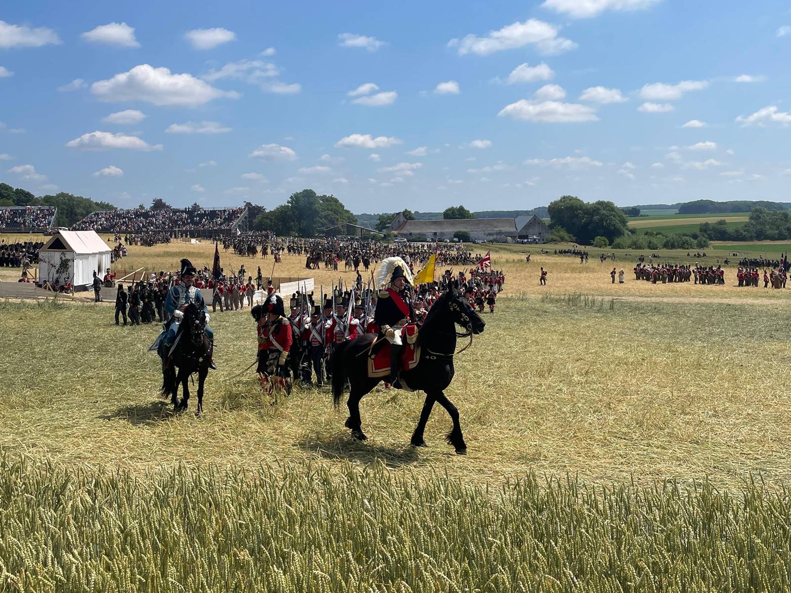 Reconstitution de la Bataille de Waterloo (1)