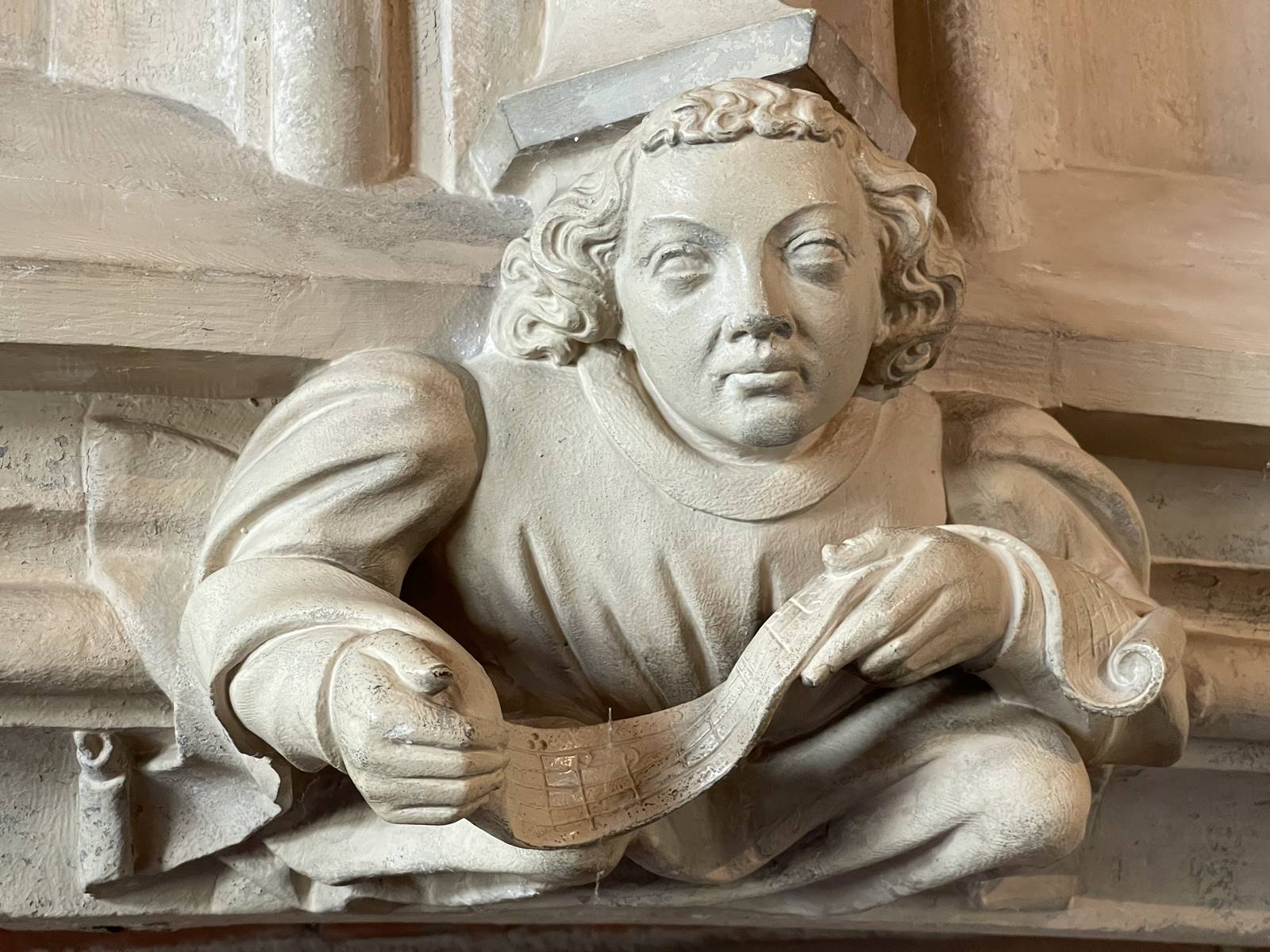 Détail de la cheminée de loisirs de la noblesse dans la Galerie haute Sud (5)