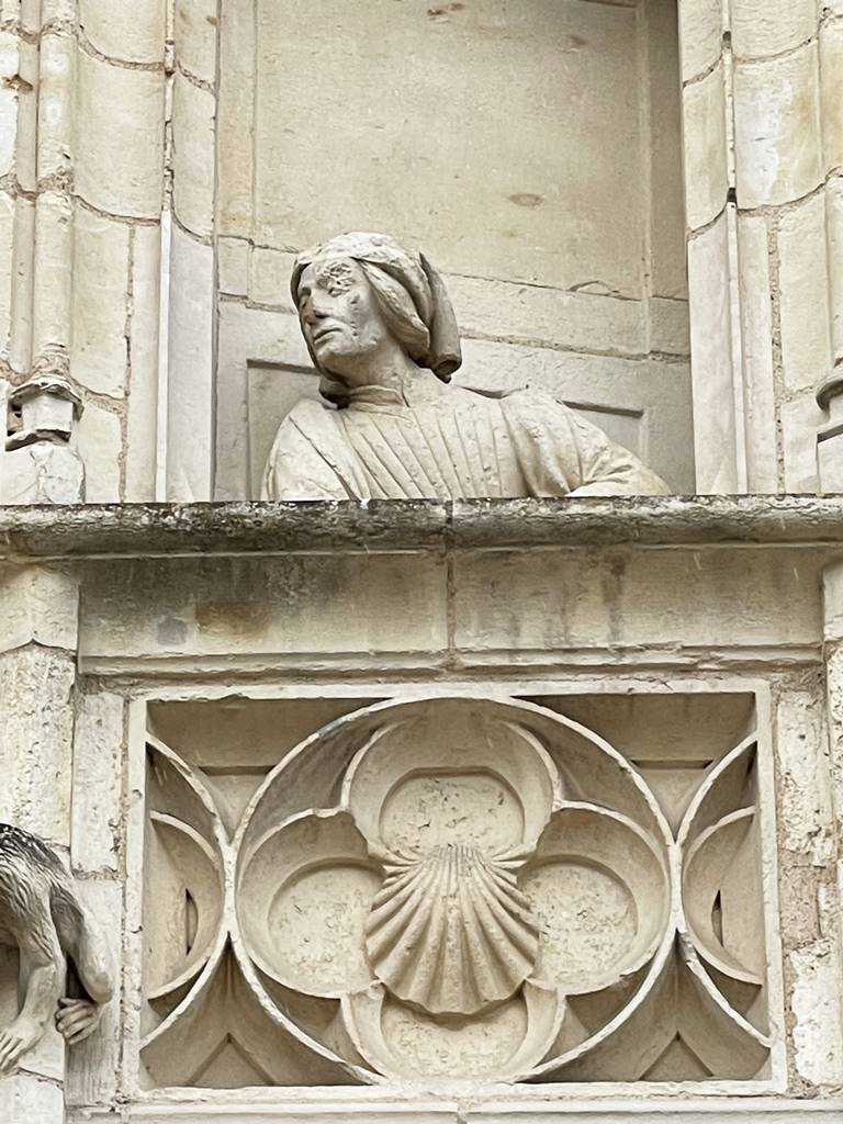 Jacques Coeur, sculpture du 15e siècle