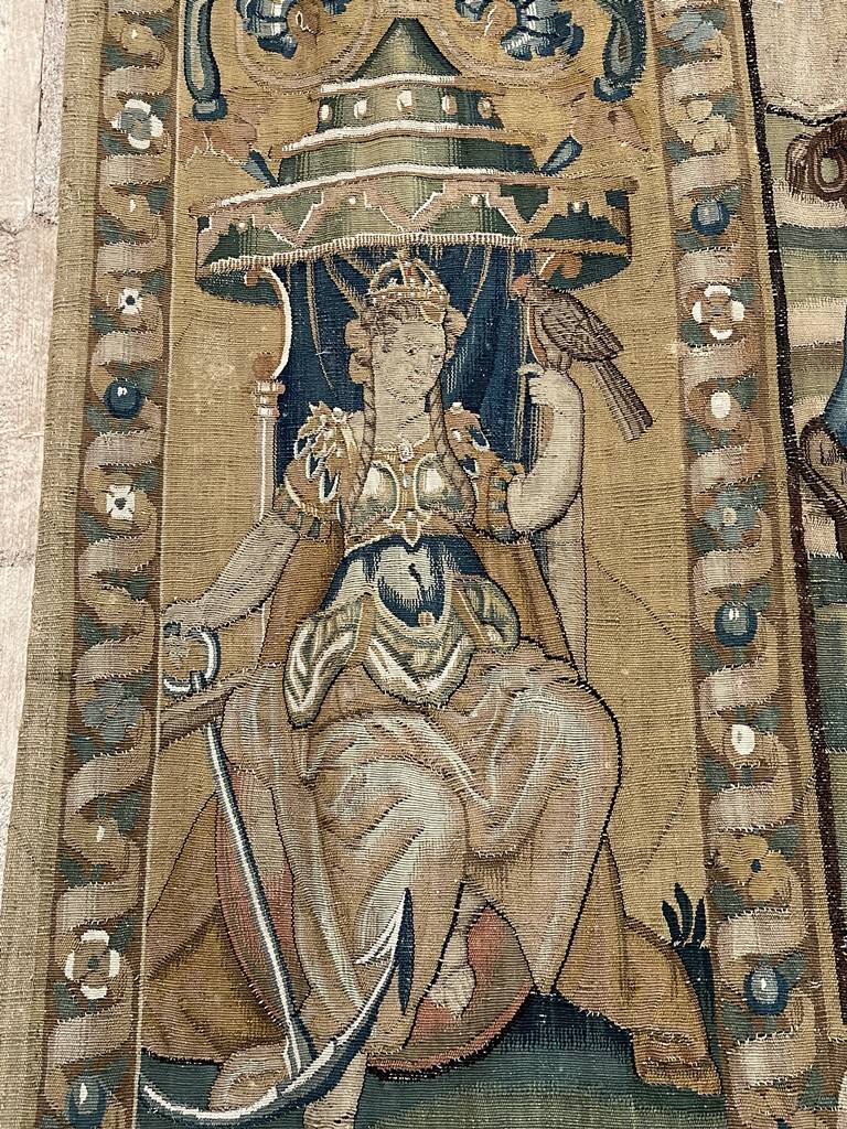 Tapisserie flamande du 17e siècle dans la salle d'apparat haute (1)