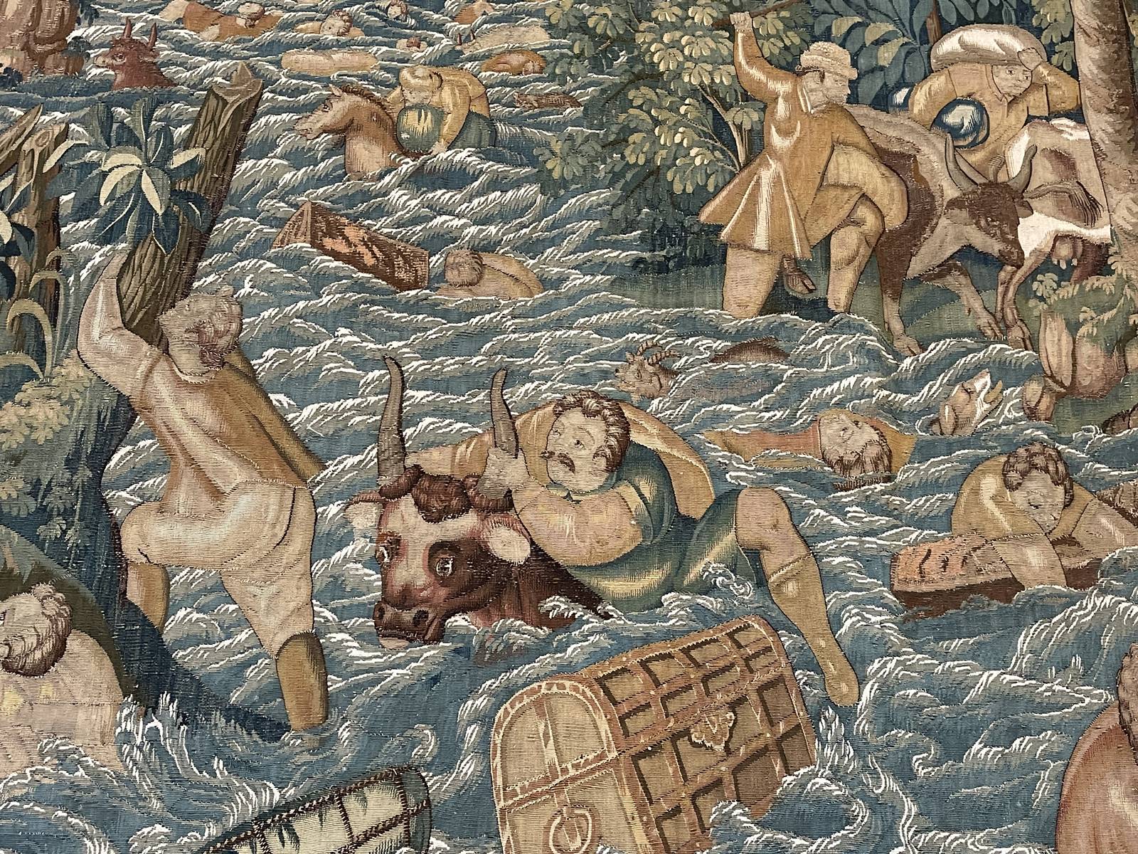 Tapisserie flamande du 17e siècle dans la salle d'apparat haute (2)